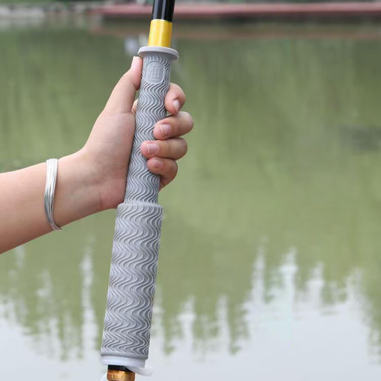 Fishing Boat Oar - 釣り竿ハンドルスリーブ 滑り止め保護グリップ 海水ボート カヤック 川 湖用