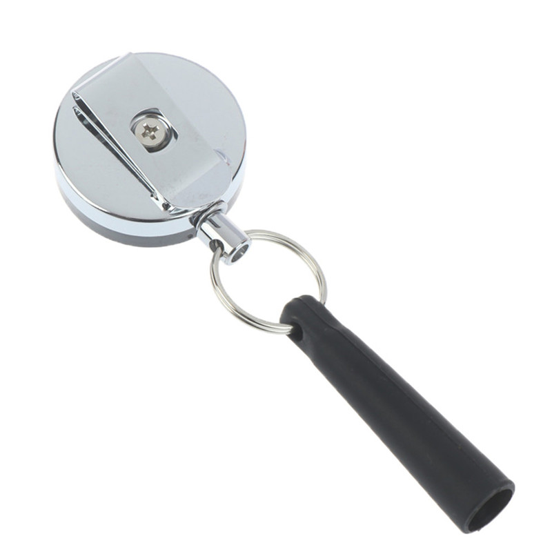 Penn Reel Fierce - キャンプ用ヘビーデューティー格納式ペンホルダーリール、大工用紛失防止ロープ