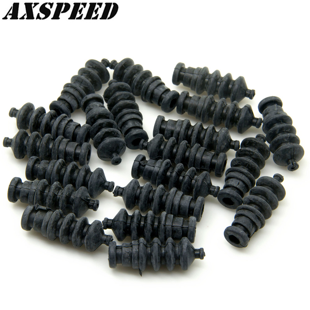 Fishing Boat Anchor Winch - RCボート用のaxspeedゴム製ベローズサーボモーターとラダー用の防水アクセサリー,1/5/10個,l37mm