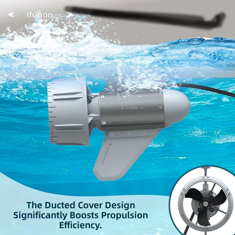 24V 330W 電動水中スラスタ、B3リチウムバッテリーボ - Fishing Boat Outboard Motor のレビューと価格