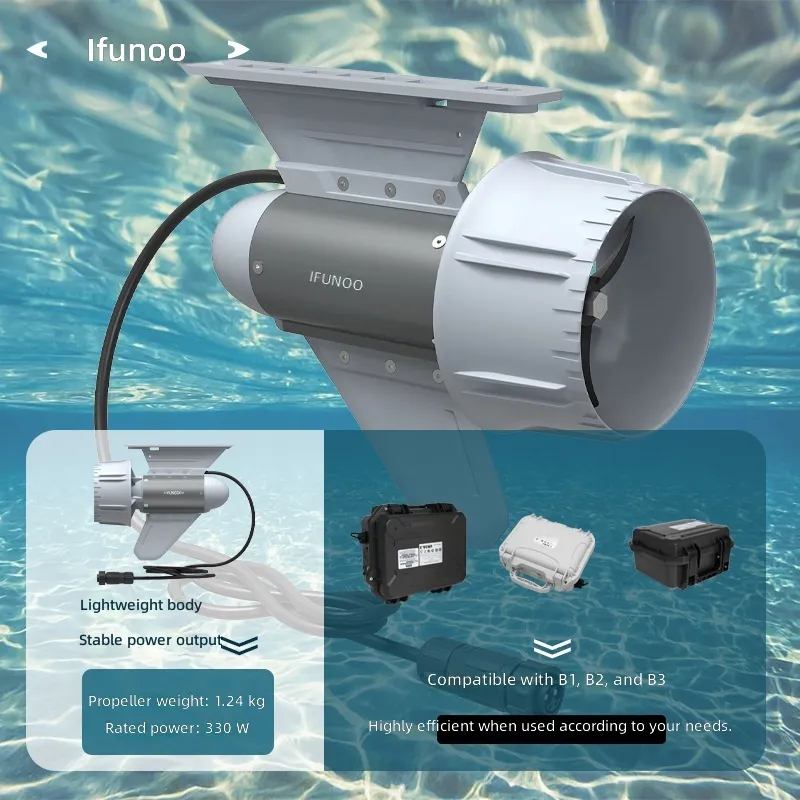 24V 330W 電動水中スラスタ、B3リチウムバッテリーボ - Fishing Boat Outboard Motor のレビューと価格