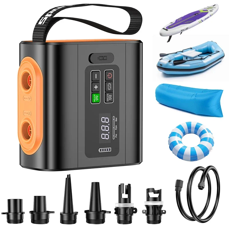 ポータブル屋外キャンプ用エアポンプ SUPエアポンプ 22P - Fishing Boat Oar のレビューと価格