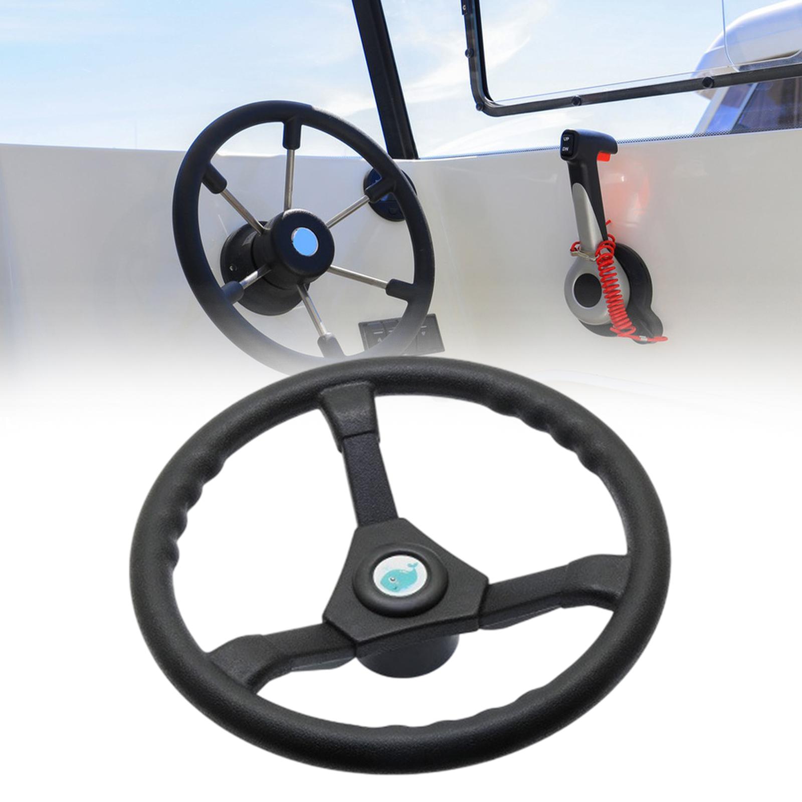 1個入りボートステアリングホイール、簡単設置、プレミアムナイ - Fishing Boat Steering Wheel のレビューと価格