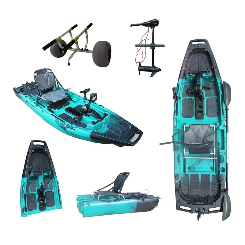 人気の1人乗りHDPE/PEシットオントップ電動シーカヌーフ - Fishing Boat Seat のレビューと価格