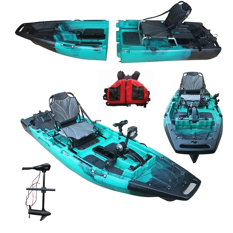 人気の1人乗りHDPE/PEシットオントップ電動シーカヌーフ - Fishing Boat Seat のレビューと価格