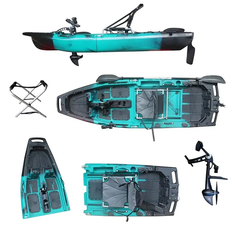 人気の1人乗りHDPE/PEシットオントップ電動シーカヌーフ - Fishing Boat Seat のレビューと価格