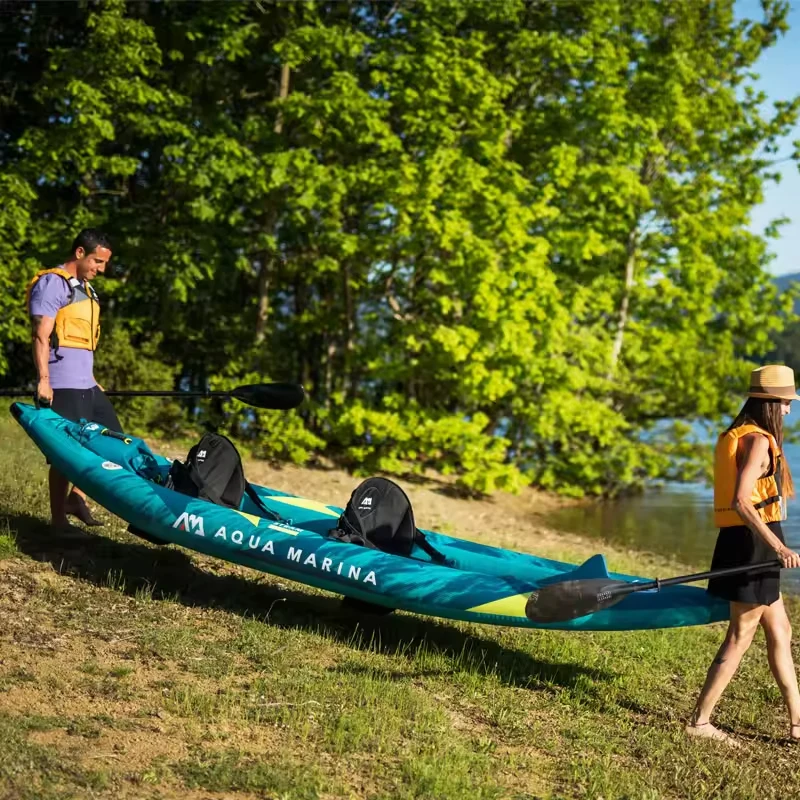 カヌーカヤック インフレータブルボート 1～2人乗り 840 - Fishing Boat Seat のレビューと価格