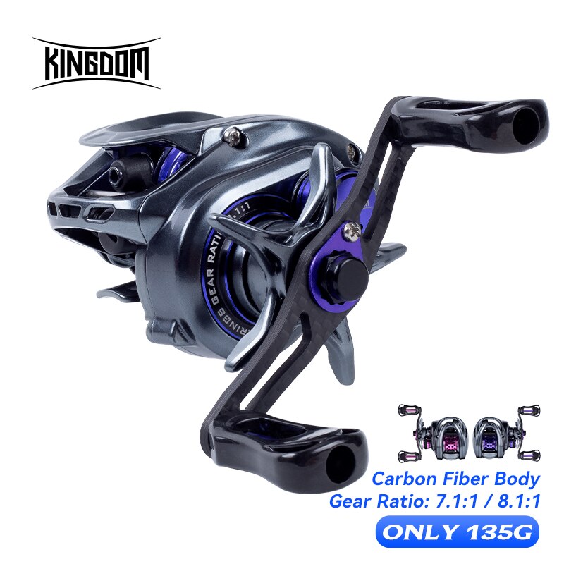王国バイトキャスティング釣りリール135g超軽量スプール餌7 - Kastking Reel Zephyr のレビューと価格