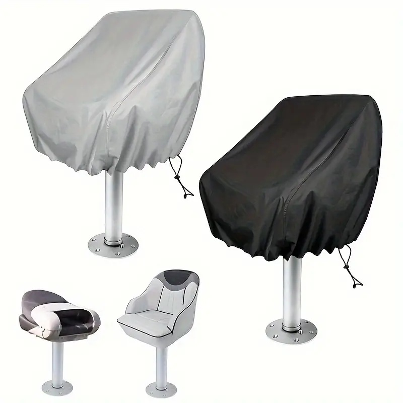1 個の防水ボートシートカバー、頑丈なボートチェアカバー、釣 - Fishing Boat Seat のレビューと価格