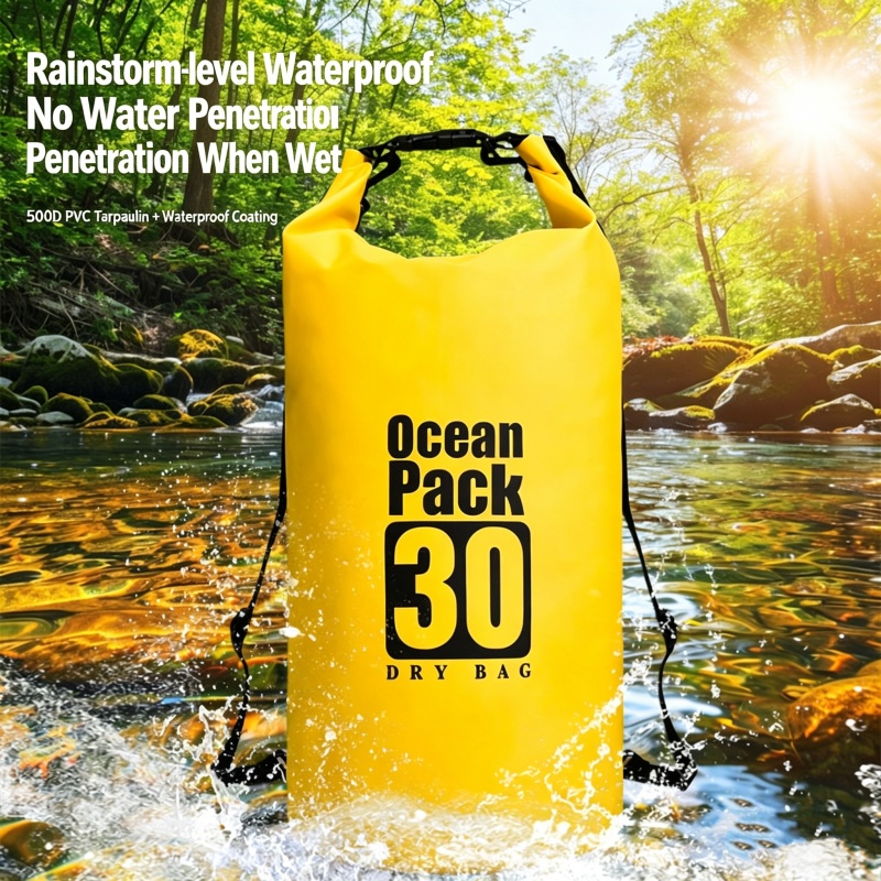水泳用防水ドライバッグ 5L/10L/20L/30L アウト - Fishing Boat Oar のレビューと価格