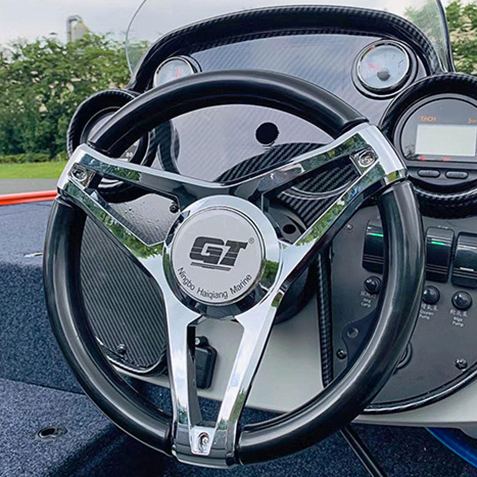 プロ仕様ナイロン製ボートステアリングホイール、人間工学に基づ - Fishing Boat Steering Wheel のレビューと価格