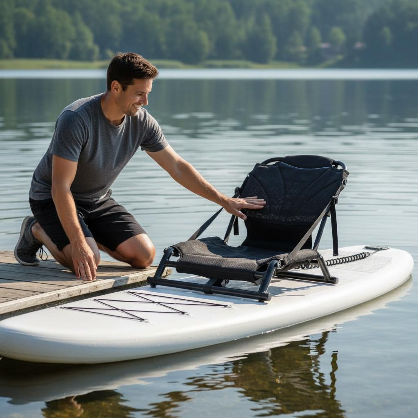 カヤック背もたれシート通気性メッシュフィッシングカヤックシー - Fishing Boat Seat のレビューと価格