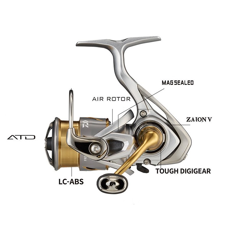 ダイワ 21 フリームス LT スピニング釣りリール 7+1 - Daiwa Reel Fuego のレビューと価格