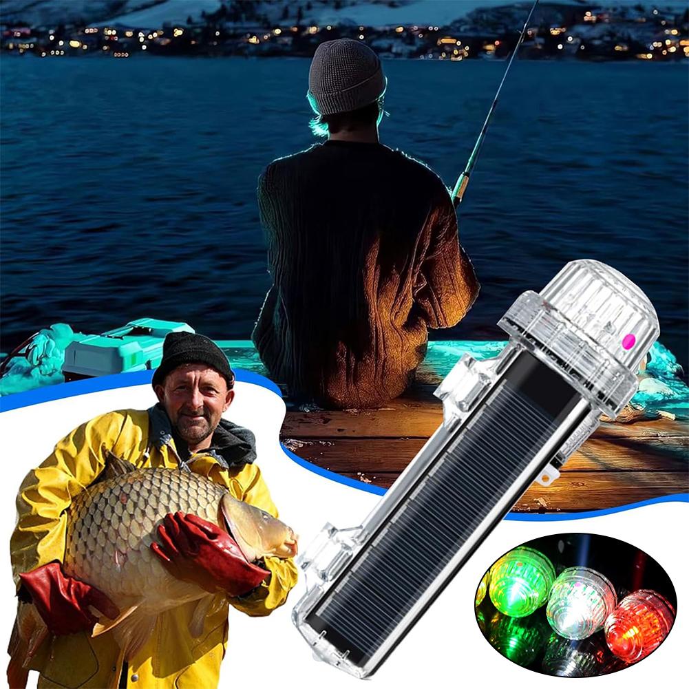ソーラーオーシャンシグナルライト航海信号灯防水アクセサリー釣 - Fishing Boat Navigation Light のレビューと価格