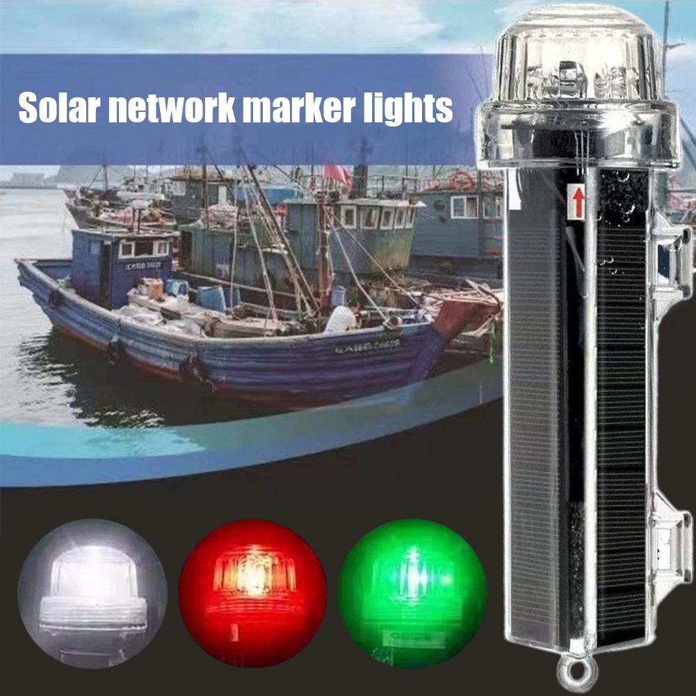 ソーラーオーシャンシグナルライト航海信号灯防水フラッシュLE - Fishing Boat Navigation Light のレビューと価格