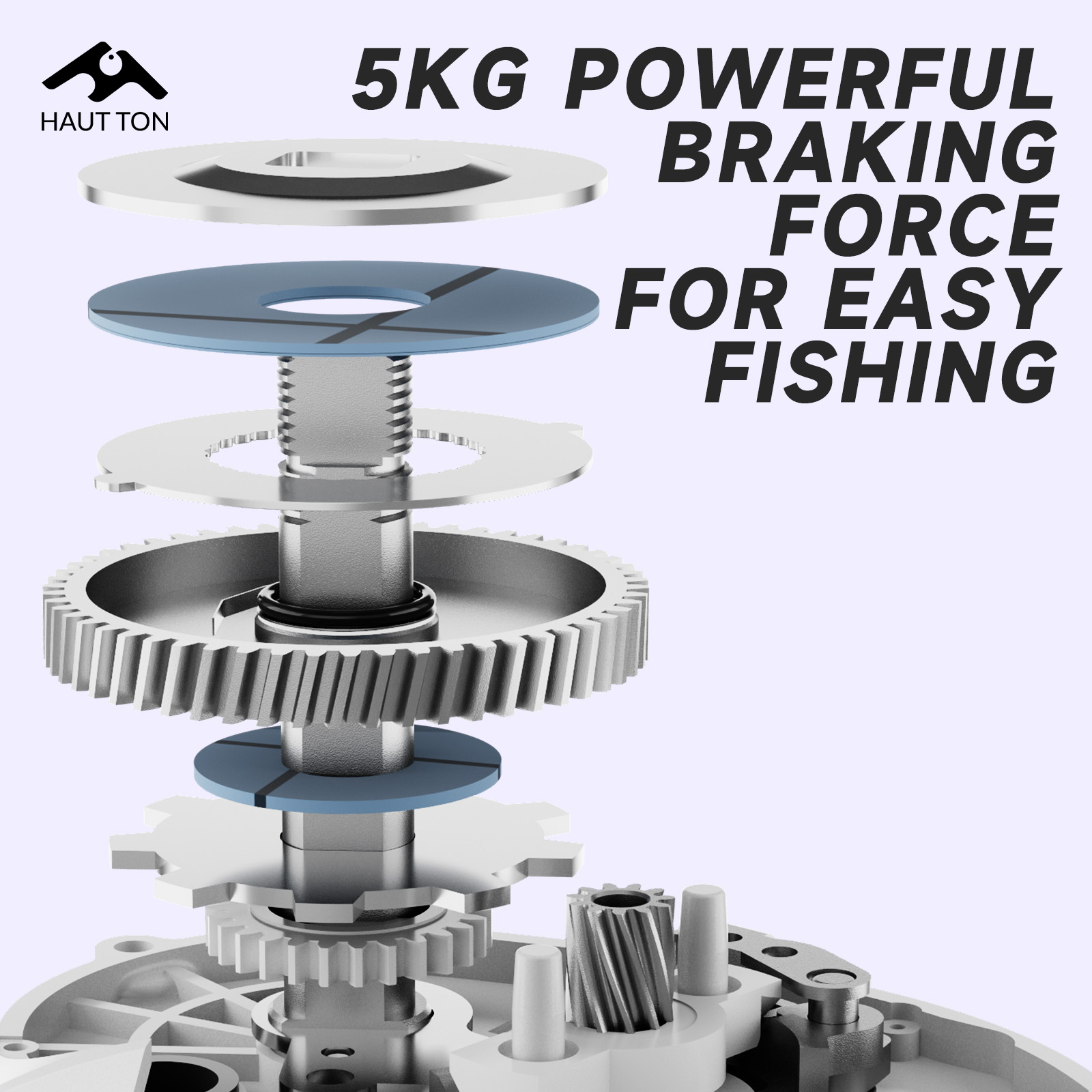 Haut TON-AP200軽量ベイトキャスターフィッシング - Kastking Reel Zephyr のレビューと価格