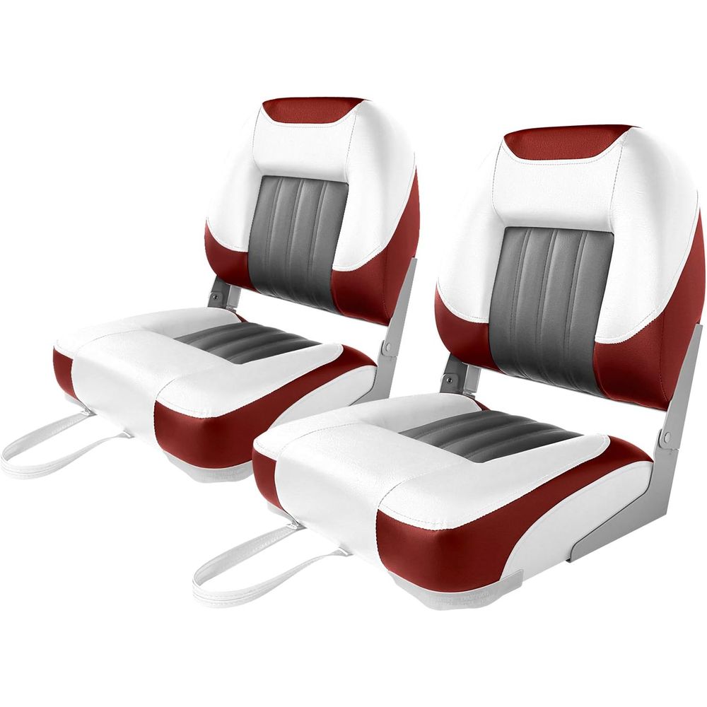 デラックスローバック/ハイバックボートシート、折りたたみ式フ - Fishing Boat Seat のレビューと価格