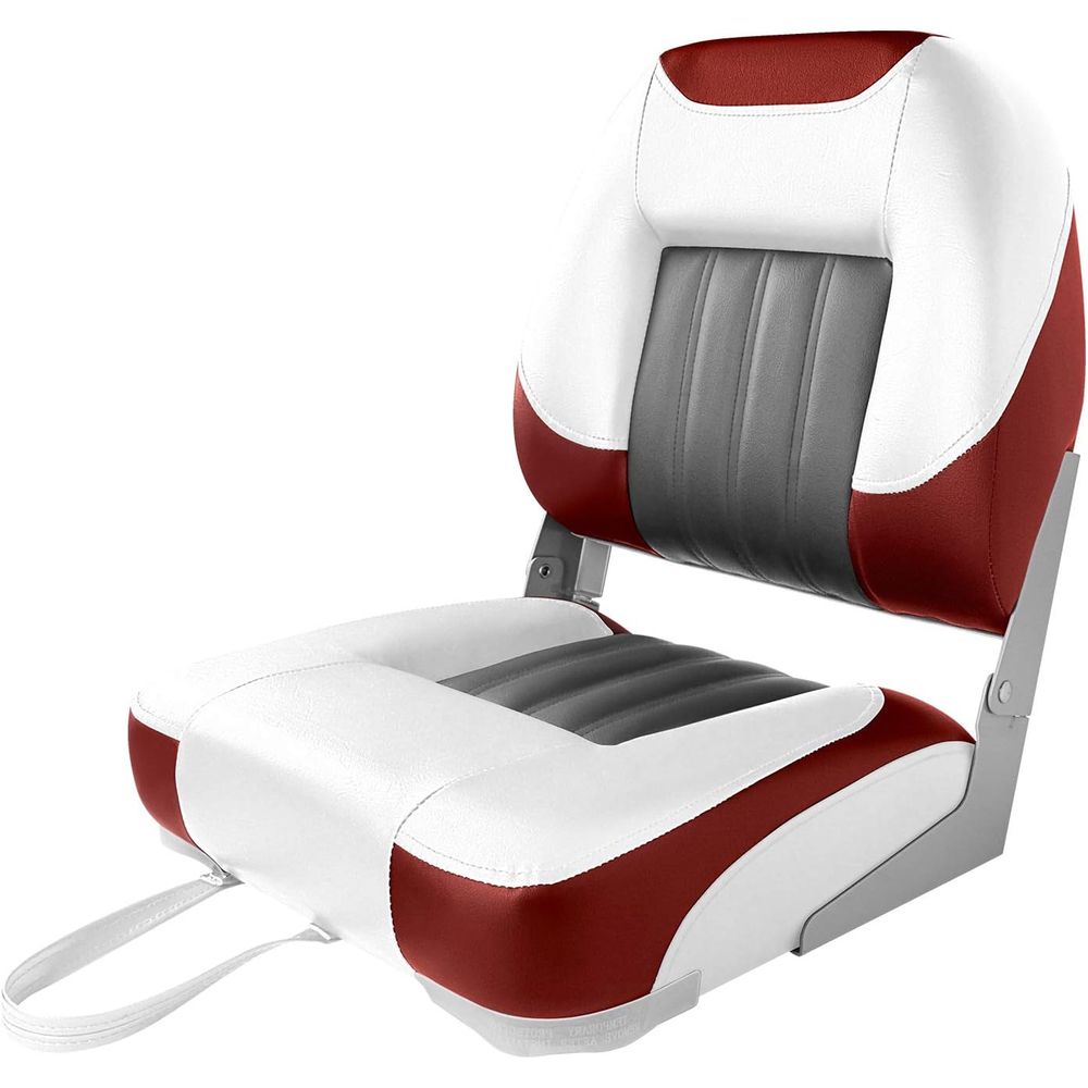 デラックスローバック/ハイバックボートシート、折りたたみ式フ - Fishing Boat Seat のレビューと価格